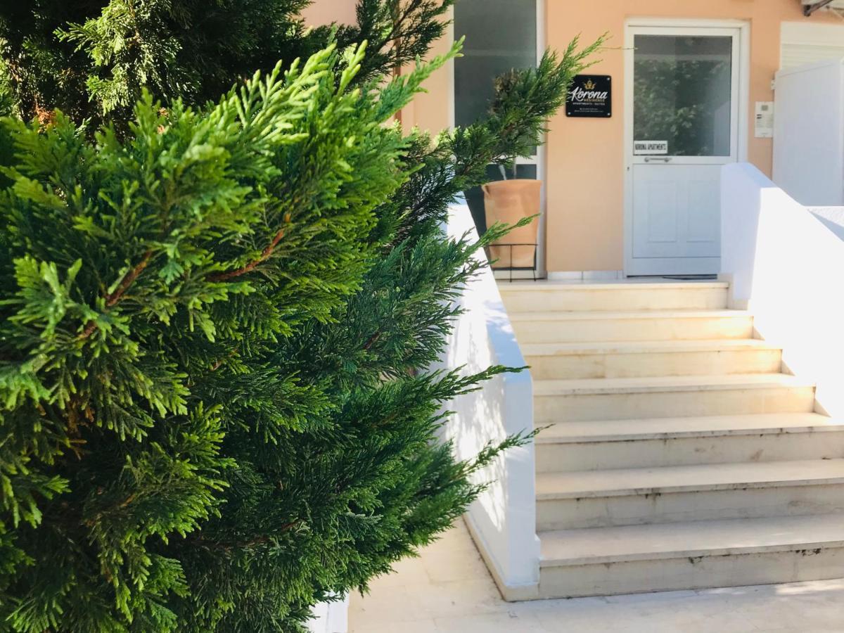Korona Beach Apartments I Rethymno Esterno foto